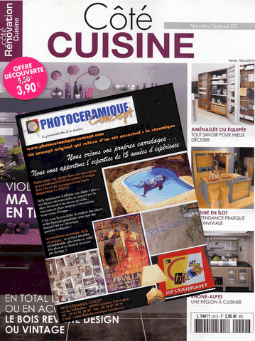 couverture magazine cote cuisine