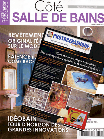 couverture magazine cote bains